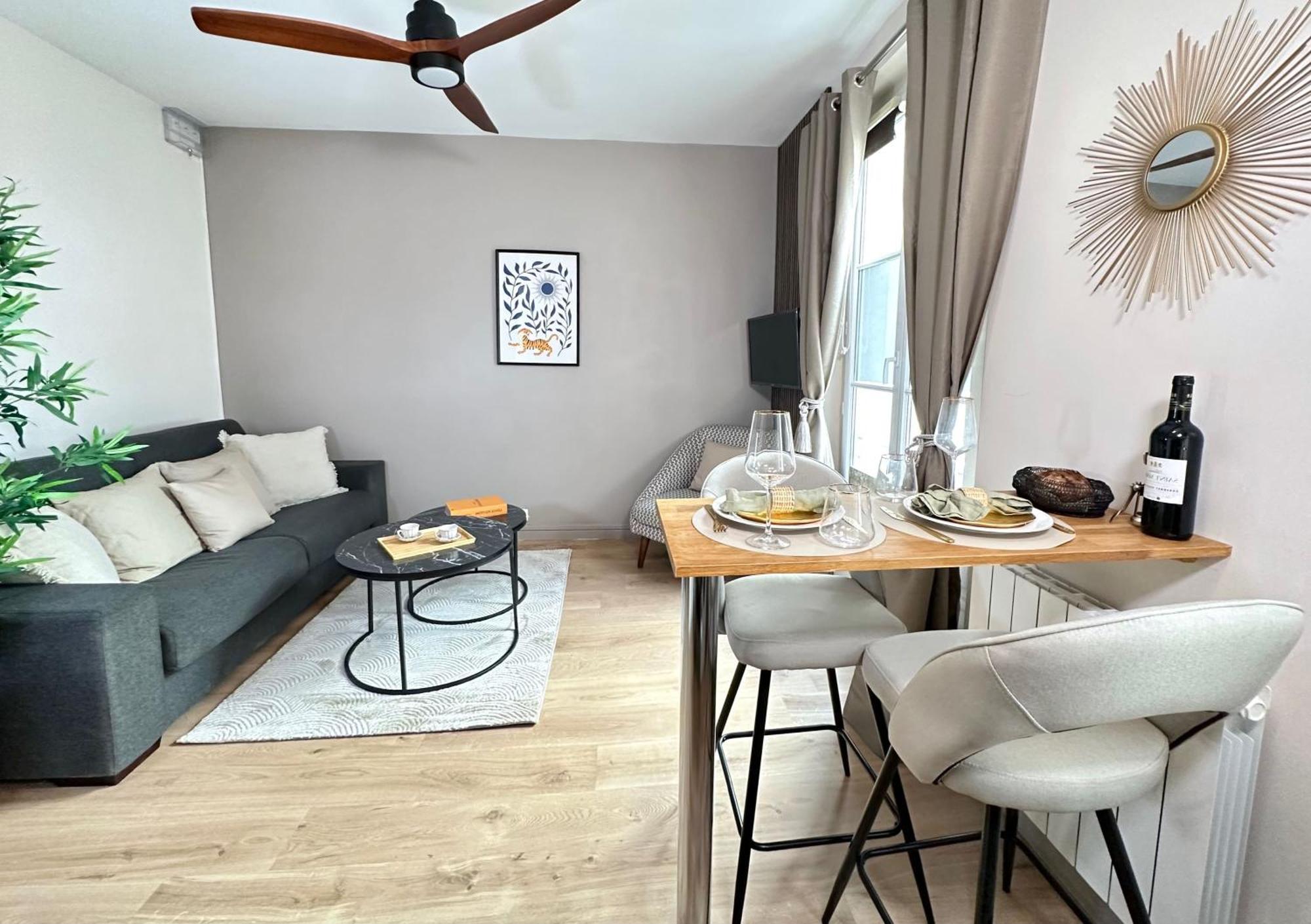 Chic Paris Studio Eiffel Tower Proximity ภายนอก รูปภาพ